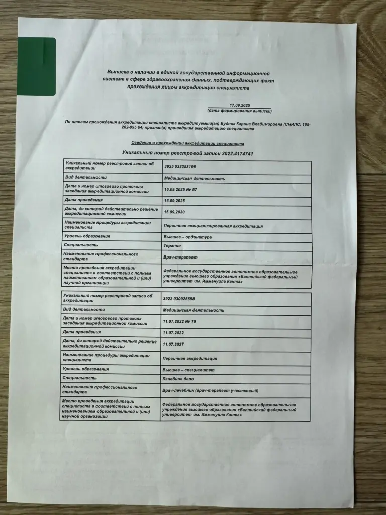 Сертификаты